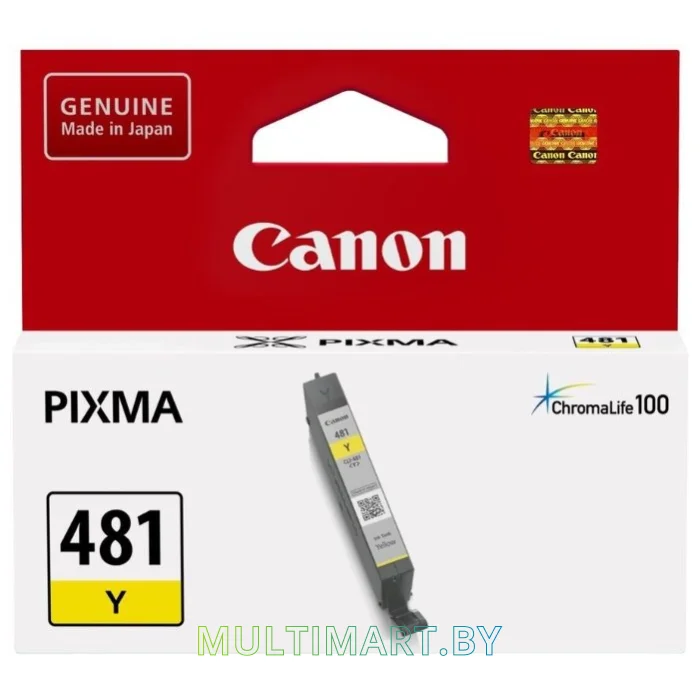Картридж Canon CLI-481 Y